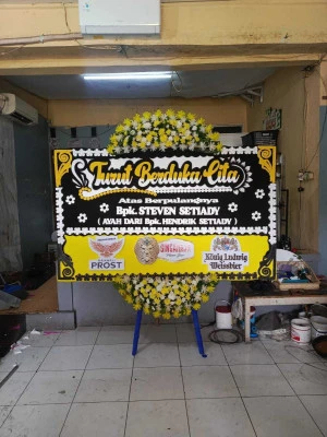 Papan Bunga di Krandegan Bayan